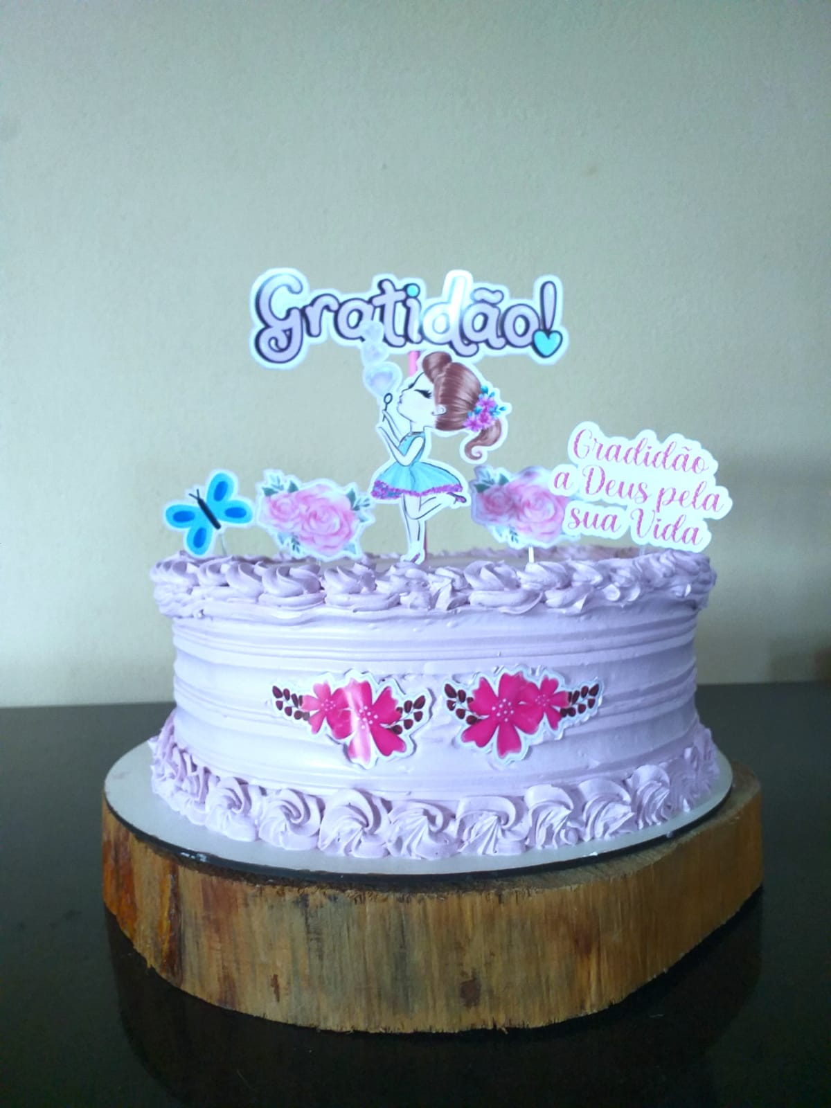 Chantili com morango